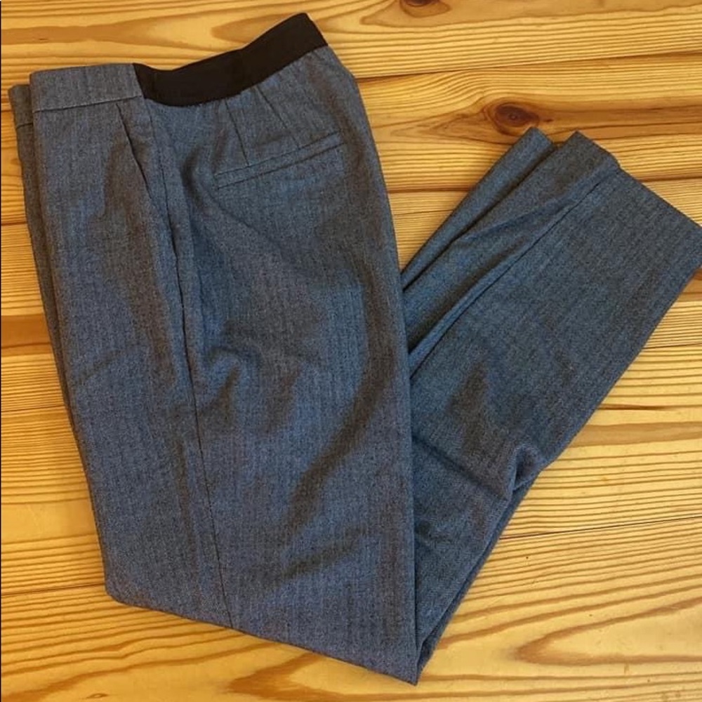Zara Herringbone elastic waist. Size medium